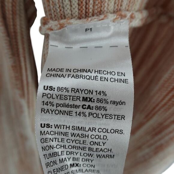 Chico's Size 2 Marled Long Sleeve Tan Sweater - Picture 10 of 10